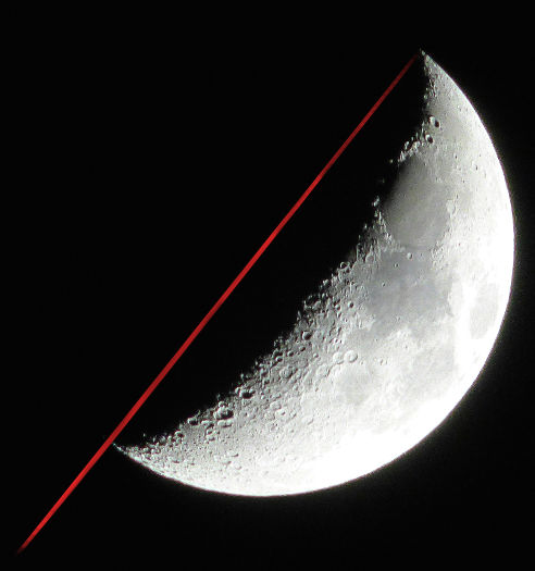 Crescent moon